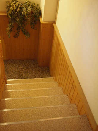 Steinteppich Treppe für den Innenbereich